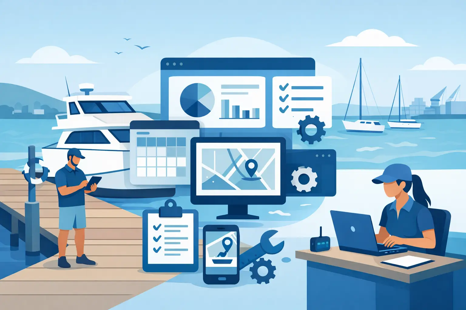 Best Marine Business Software for Dockside Work