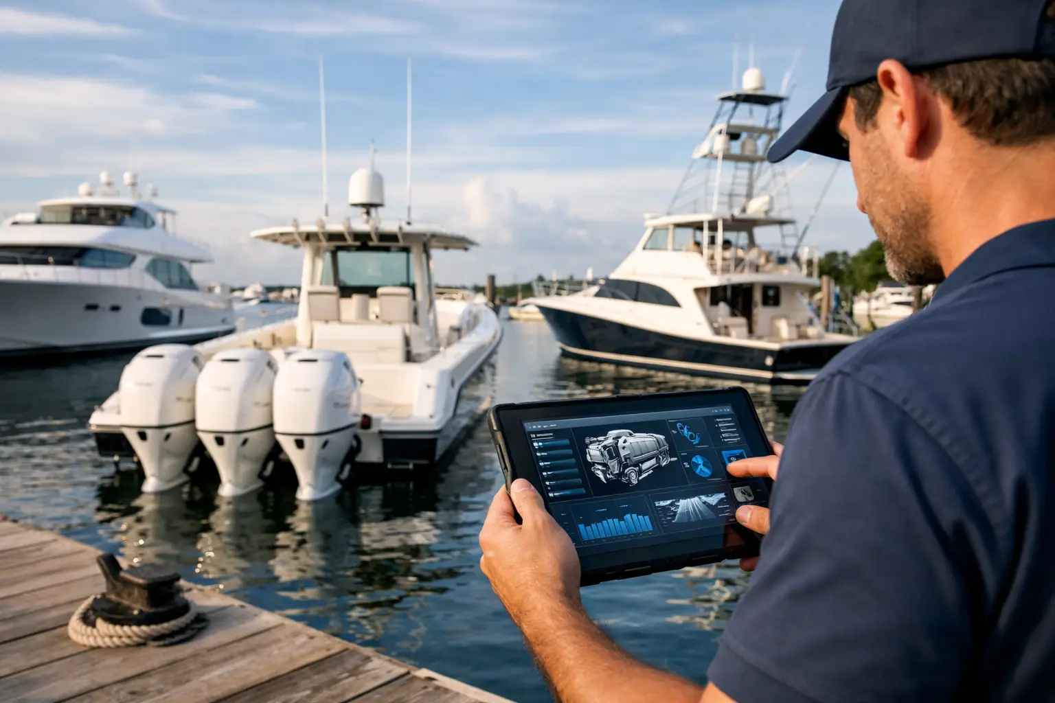 AI Marine Diagnostic Software That Helps at the Dock