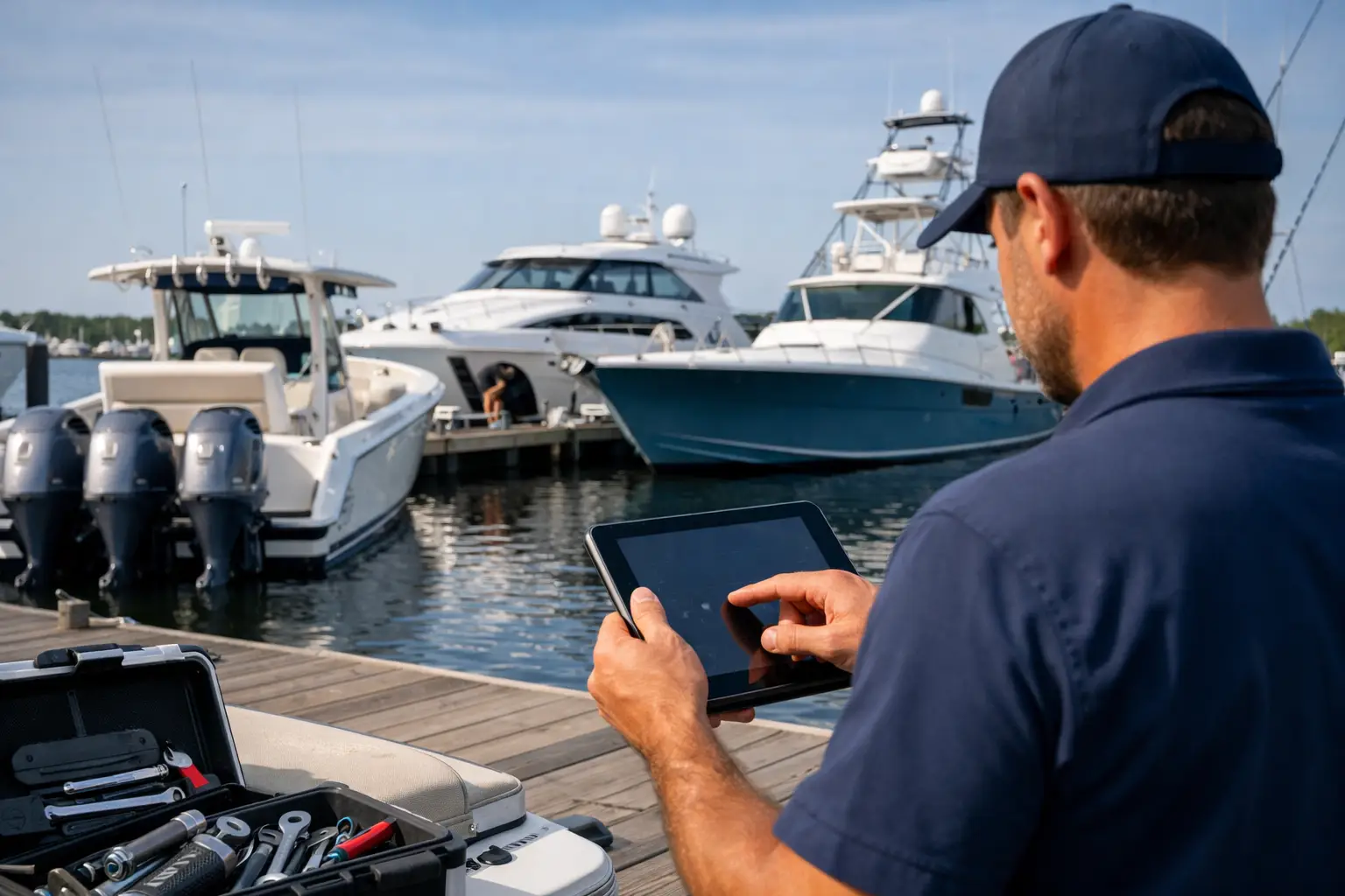 Marine Repair Software That Works Dockside