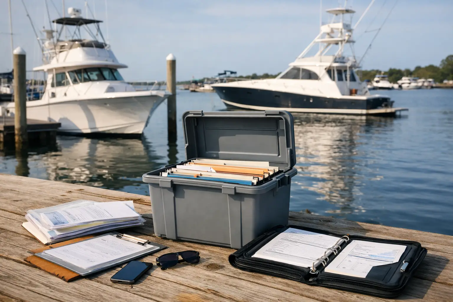 Boat Record Storage That Works at the Dock