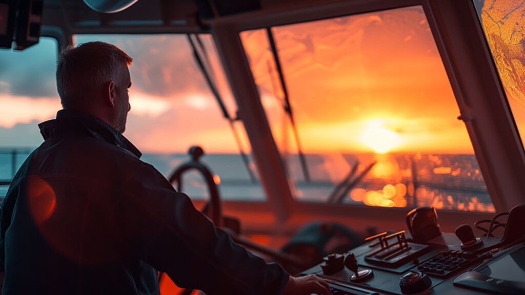 Mega Yacht captain